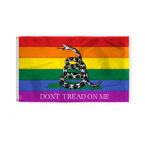 Tread on Me Flagge - doppelseitig bedruckt - Messingtüllen - verblassensichere Farben - Bild 7 von 16