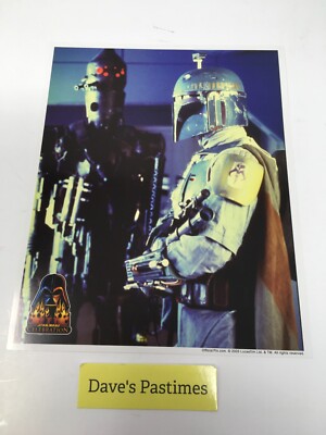 Official Pix 8x10 Licensed Photo Boba Fett & IG88 Star Wars Celebration III J2