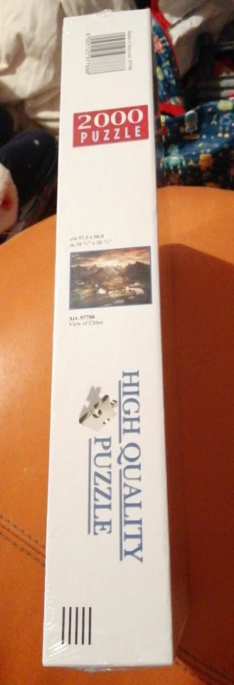 VIEW OF CHINA 2000 PIECE JIGSAW PUZZLE CLEMENTONI PREMIUM QUALITY NEW & SEALED - Image 4 of 4
