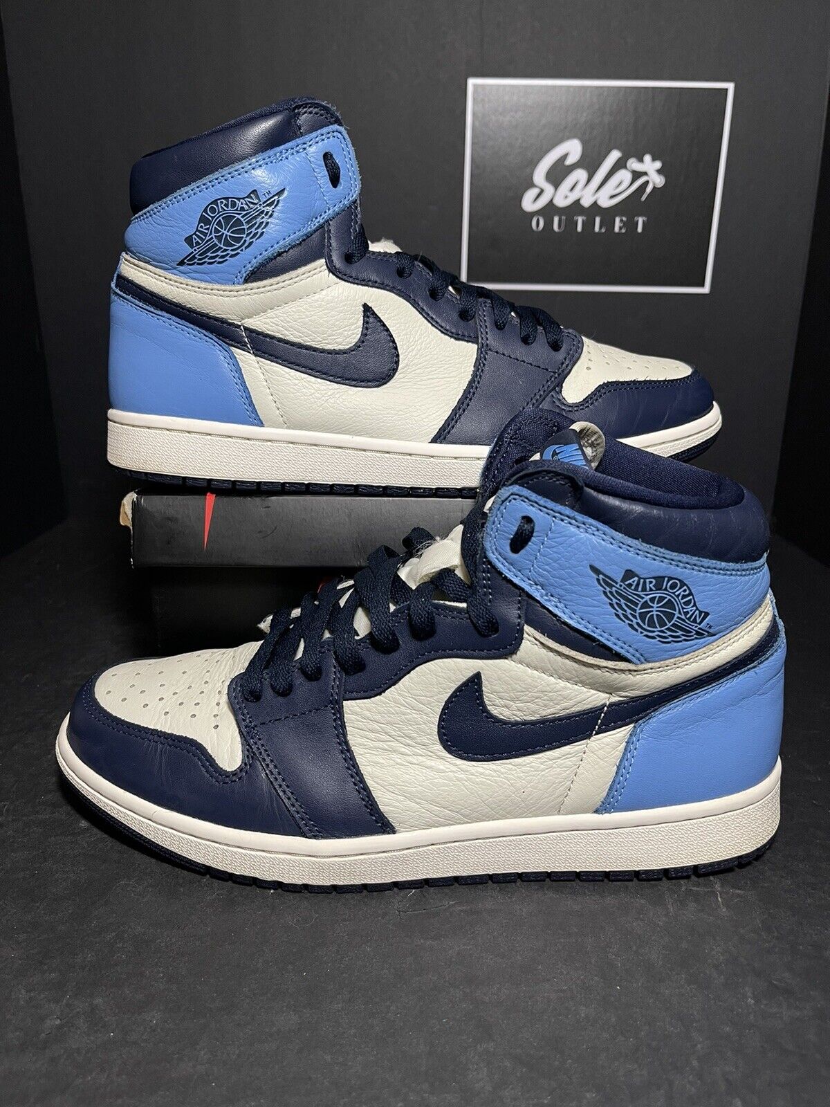 NIKE AIR JORDAN 1 RETRO HIGH OG OBSIDIAN