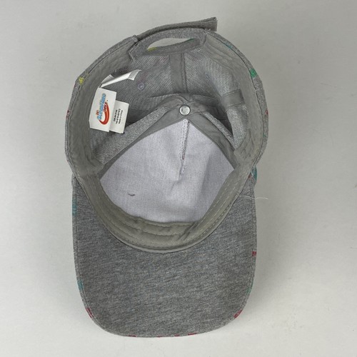 Girls DC Superhero Hat Be Awesome Gray w/ Superhero Symbols Wonder Woman Batman - Picture 11 of 12