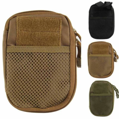 MARKENLOS Tactical Molle Pouch Gürtel Taille Gürteltasche Bag Phone Pocket Taille Taschen