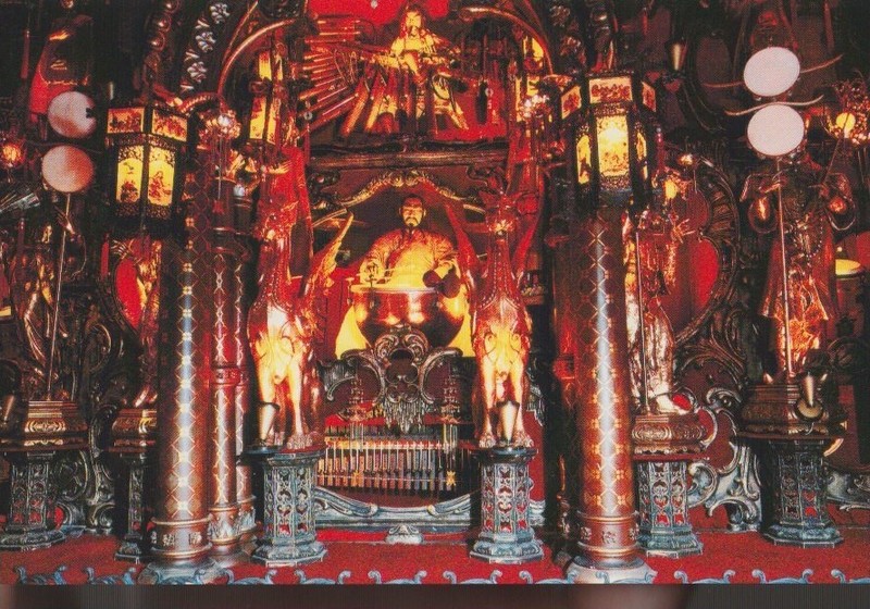 Unposted Postcard "The Mikado" The House on the Rock, Spring Green, Wisconsin