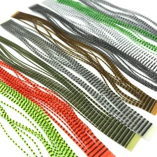 GRIZZLY MICRO LEGS - Hareline Fly Tying Silicone Rubber Legs Fishing Lures Jigs