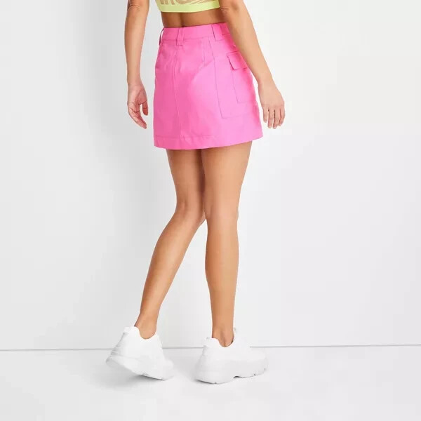 Future Collective Women's High-Rise Cargo Pocket Mini Wrap