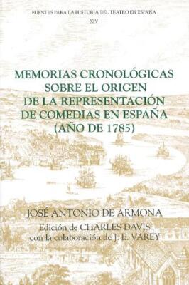 José Antonio de Memorias cronológicas sobre el origen  (Taschenbuch) (US IMPORT)