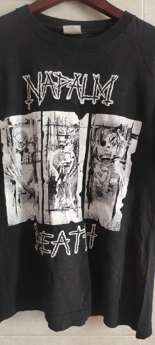 ミュージシャン L DUCK vintage napalm death gism ミュージシャン L DUCK vintage napalm death gism Napalm Death Shirt