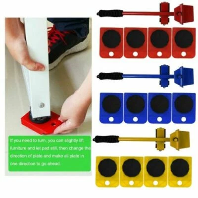 Heavy Duty Furniture Removal Transporter Wheel Trolley Dolly Piano Mover Lifter