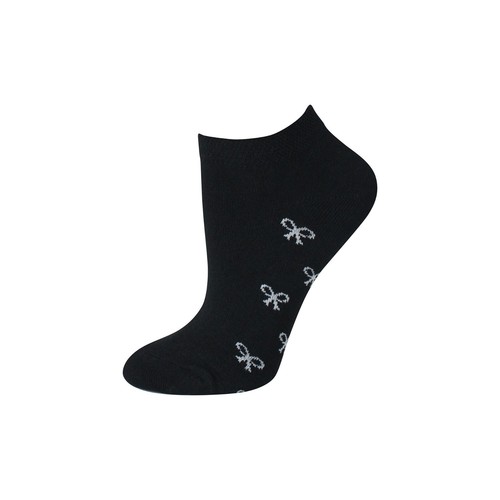 Ladies Trainer Socks 5/10/15 Pairs Heart Bow Dot Animal Avocado Ankle Liner - Picture 23 of 53