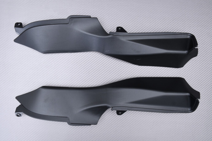 Carénage de réservoir en plastique noir pour moto Ducati 749R 2005-2007