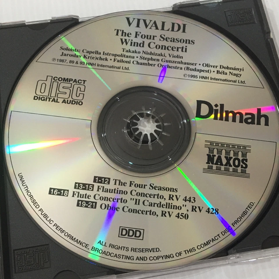 4 x Dilmah Classic CDs Classical Vivaldi, Mozart, Tchaikovsky, Beethoven - Image 3 of 4