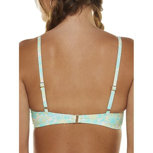 Celebrity Pink Junior's Slim Underwire Frame Swimsuit Top Multicolor Sz L (11-13 - Picture 3 of 4