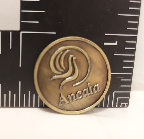 Ancala Country Club Golf Ball Marker Metal Course Magnetic