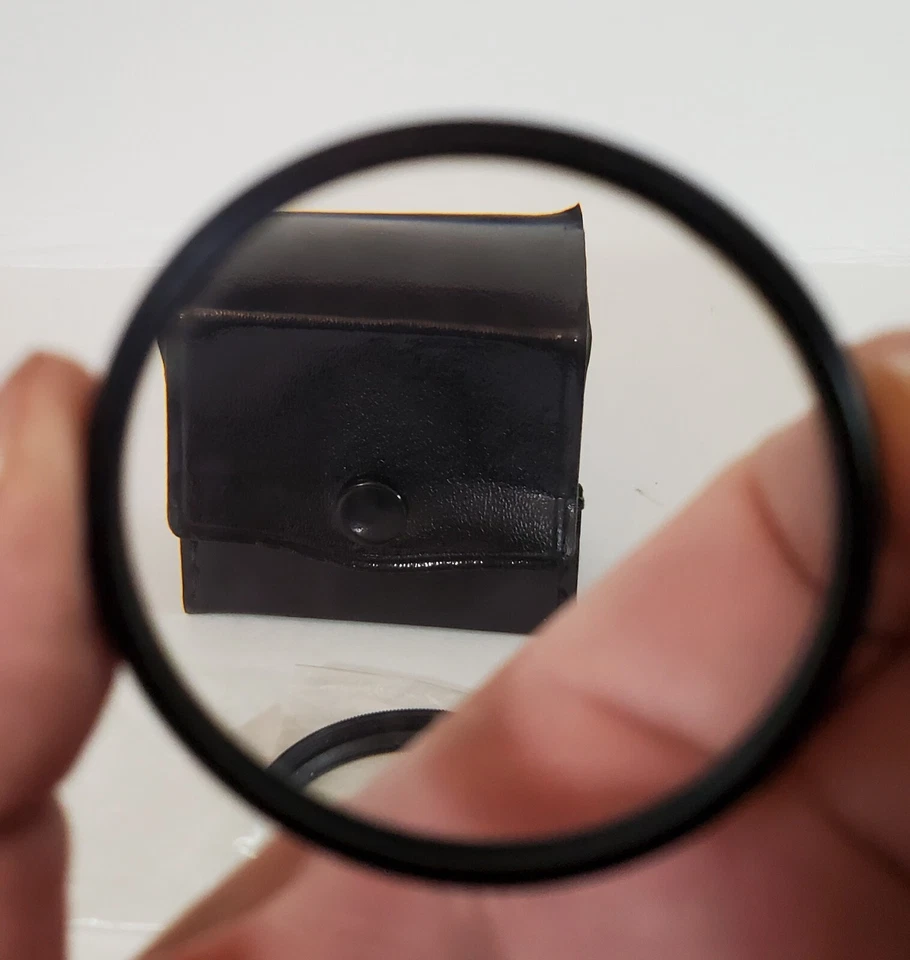 Vintage Vivitar Close-Up Lens 52mm No. +1 +2 +4 Macro Filter Set In Case Japan - Image 4 of 4
