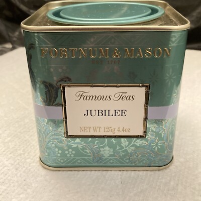 Fortnum & Mason Collectible Jubilee Tea Empty Tin