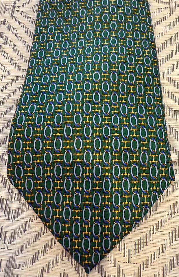 Corbata de seda Brooks para hombre de 3,5 x 58 pulgadas Foto 3 de 4