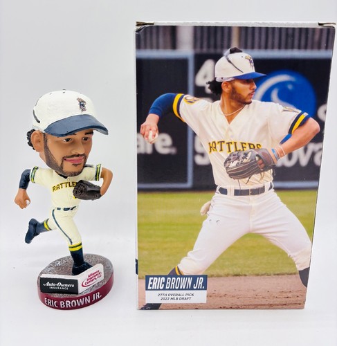 Eric Brown Jr Bobblehead Wisconsin Timber Rattlers Minor League 2024 SGA Brewers