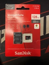 SanDisk MicroSDXC Card ImageMate 128GB UHS-I Card [UNOPENED BOX]