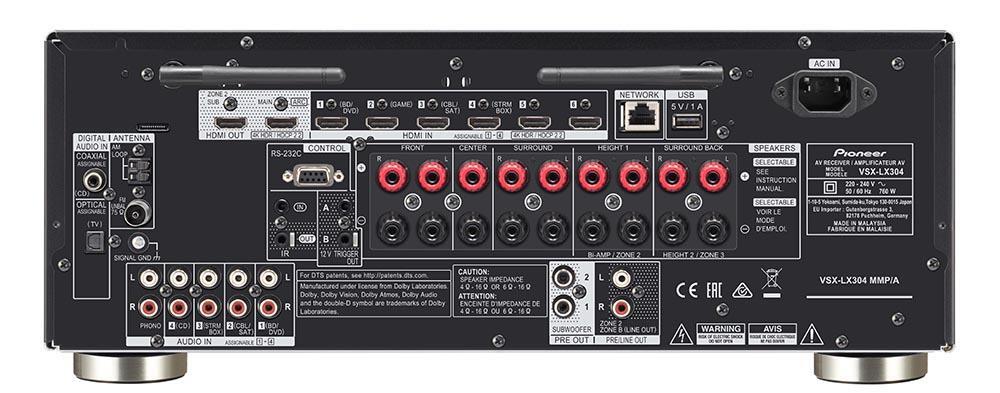 Pioneer Elite VSX-LX304 9.2-ch AV Receiver -No Accessories
