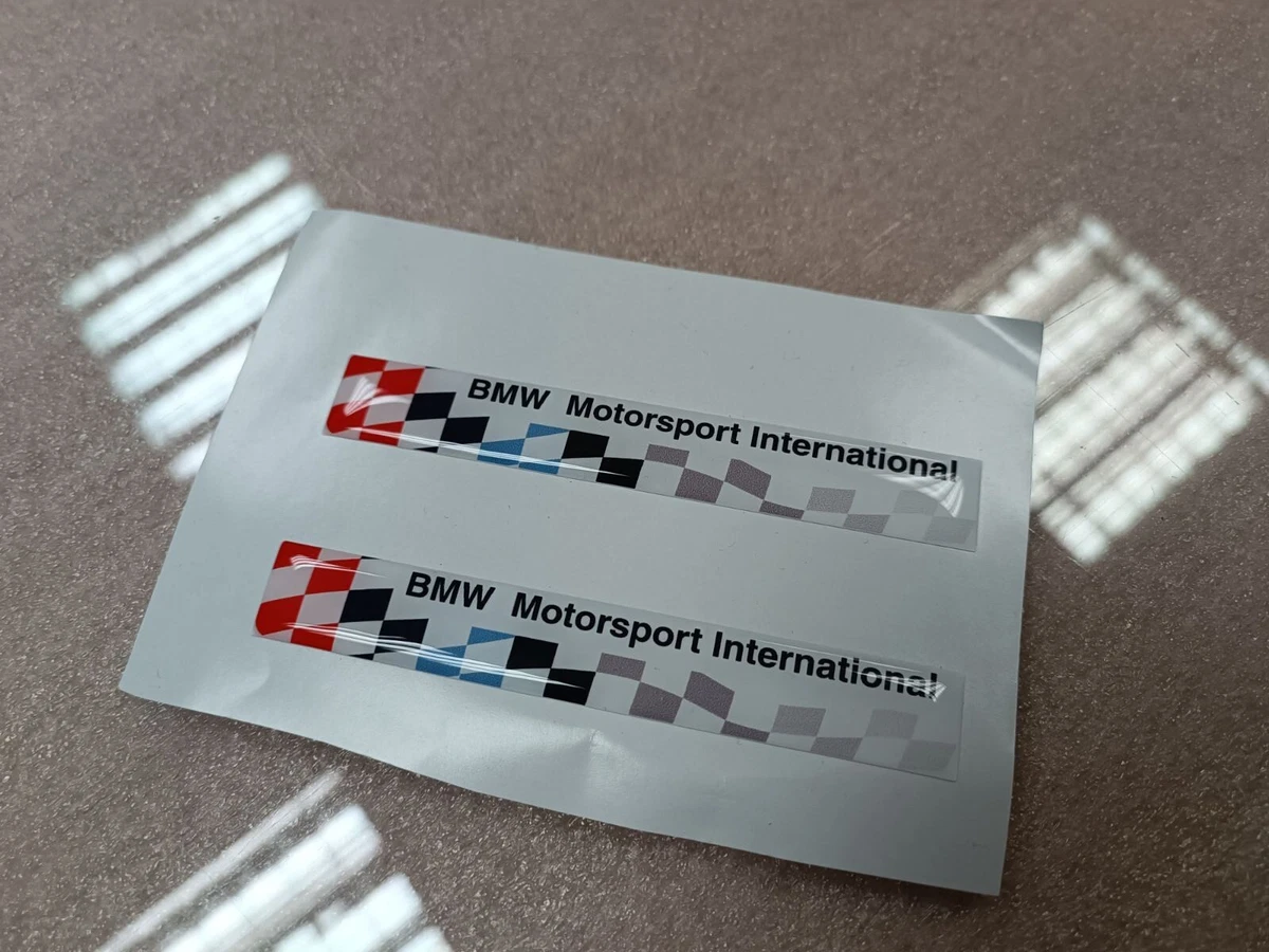 BMW E36 Motorsport international aufkleber Badge all BMW E36 M 
