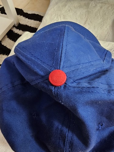 MLB OFFICIAL CHICAGO CUBS LOGO CUBBIE BLUE BASEBALL CAP HAT ADULT HAT OSFA USED - 第 4/6 張圖片