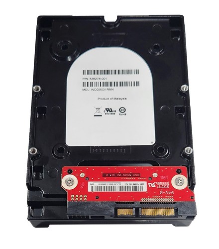 HP 536278-001 / WD 2061-701586-100 SSD & HYBRID Hard Drive Caddy 2.5" TO 3.5" - Picture 3 of 3