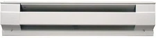 Cadet Electric Baseboard Heater Floor White 60 in. 1,250-Watt 240-Volt Universal