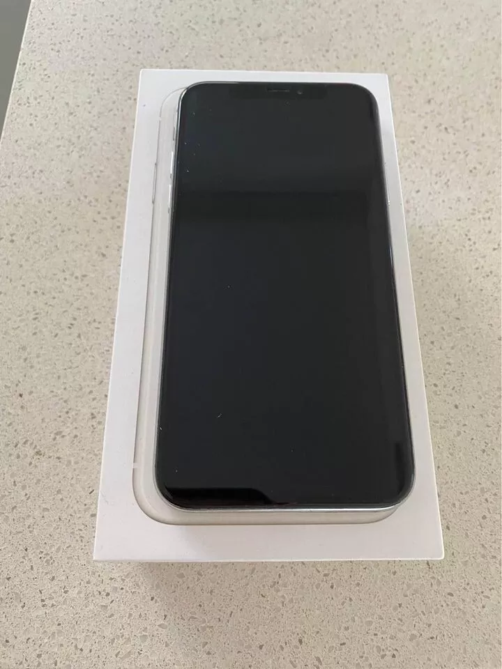 Apple iPhone X - 64GB - Silver (Unlocked) A1865 (CDMA + GSM) (AU