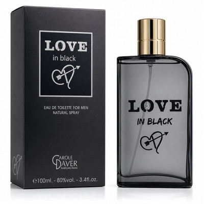 Love in Black Eau de Toilette Herren 100 ml Parfum Natural Spray