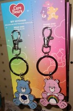 Care Bears Bag Clip Grumpy Bear Friendship Bear BFF KEYCHAINS