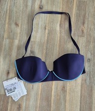 La Perla Bikini Top 12b navy Underwired New I...