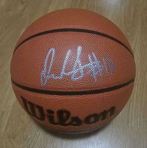 Tari Eason Houston Rockets signed handsigniert NBA Wilson I/O Basketball JSA - Bild 1 von 2