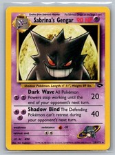 Sabrina's Gengar Lightly Played 2000 29/132 Rare Gym Challenge Unlimited on eBay