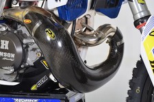 P3 Hand Made Carbon Fiber Pipe Guard w/ DEI Heat Barrier 101066-FMF MADE IN USA