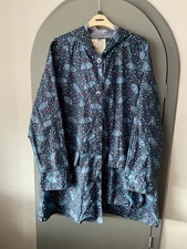 Joules Ladies Waterproof Rain Coat Size Large