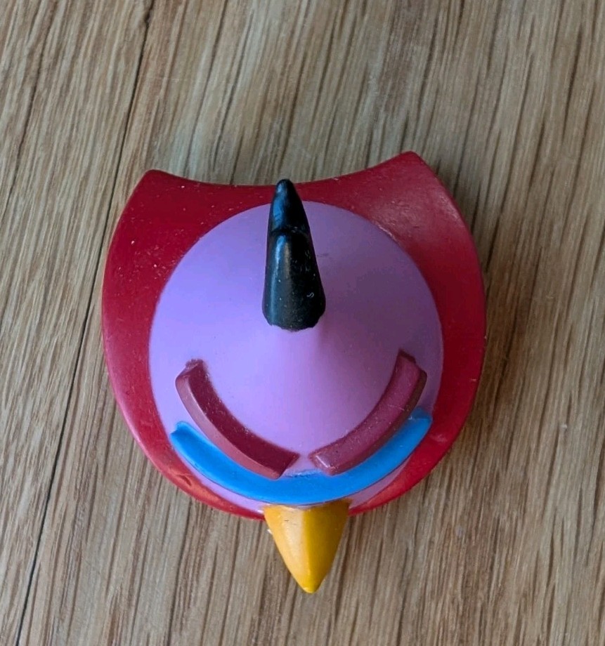 Angry Birds Space Purple Chuck Laser Bird Mattel 2013 RARE Plastic