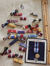 Gran Lote de barras de cinta de la Segunda Guerra Mundial Ejército de Estados Unidos Vietnam Guerra Fría b L@@K!!!