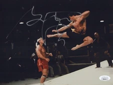 BOLO YEUNG Signed BLOOD SPORT 8x10 Photo CHONG LI Autograph JSA COA CERT