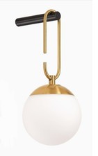 Dimmable Battery Operated Wall Sconce w/ Remote - RGB 3-Colors White, 1 Sconce