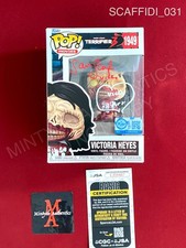 Samantha Scaffidi autographed signed Victoria Heyes Funko Pop #1949 JSA COA
