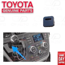 14 - 20 TOYOTA SIENNA SHIFT LOCK RELEASE CAP COVER BUTTON BLACK OEM NEW