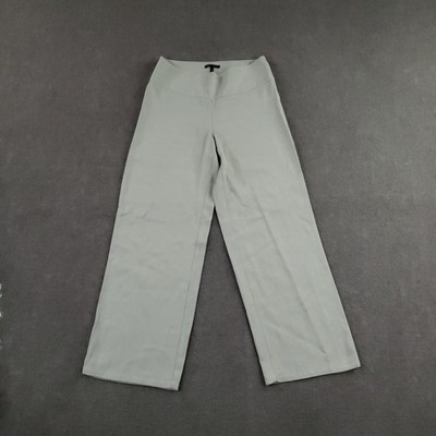 Sarah Pacini Pants Womens Size 1 Beige Linen Blend Wide Leg Made In Italy