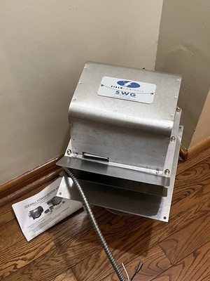 Field Controls Swg-5 Power Venter, 115, Galvanized Steel, 12 In W (loc:BT)