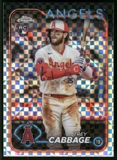 Trey Cabbage 2024 Topps Chrome #226 X-Fractors