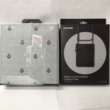 Fujifilm Instax Mini Evo Cinema Camera + Case New Compact Instant Print From Jap