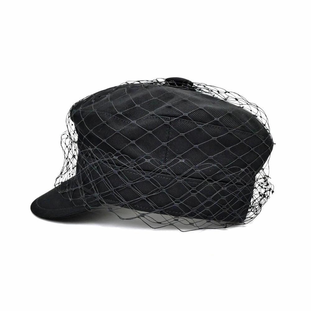 DIOR Casquette with Tulle Black Size 57 86ATY920G130 Hat Accessories thumbnail 4