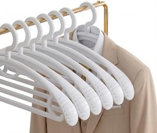 Plastic Clothes Hanger Extra Thick Wide Shoulder Adult 360 Degrees Rotate