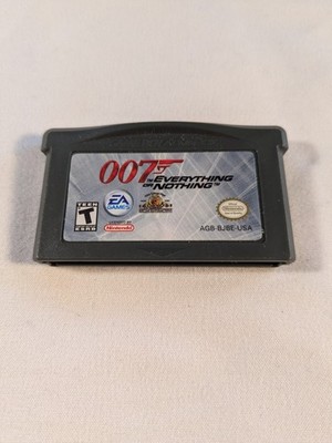 007: Everything Or Nothing (GameBoy Advance, 2003) James Bond GBA Video Game