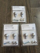 New IKEA BAGGANÄSKnob, stainless steel, 13/1...
