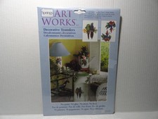 SPRINGS ART WORKS DECORATIVE TRANSFERS PARROTS - NEW SEALED IN PLASTIC # 76670